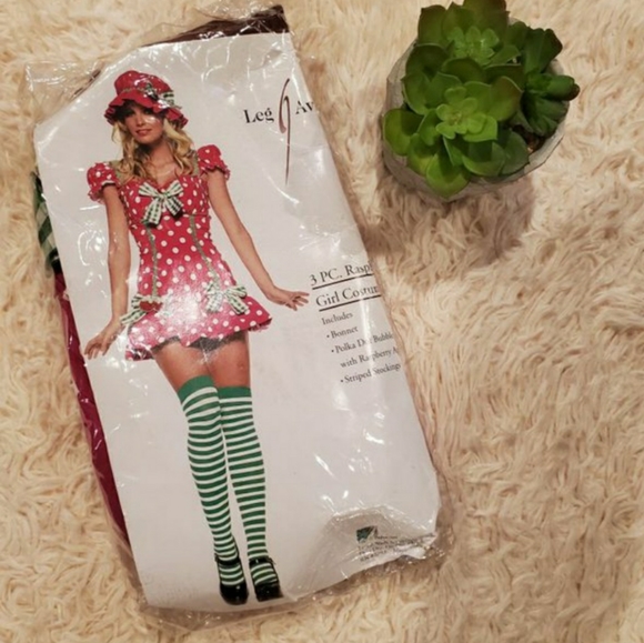 Leg Avenue Raspberry costume women's size L